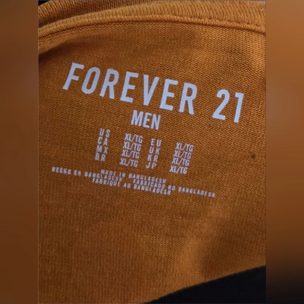 Forever 21 Orange Short Sleeve Tee - Picture 4 of 4